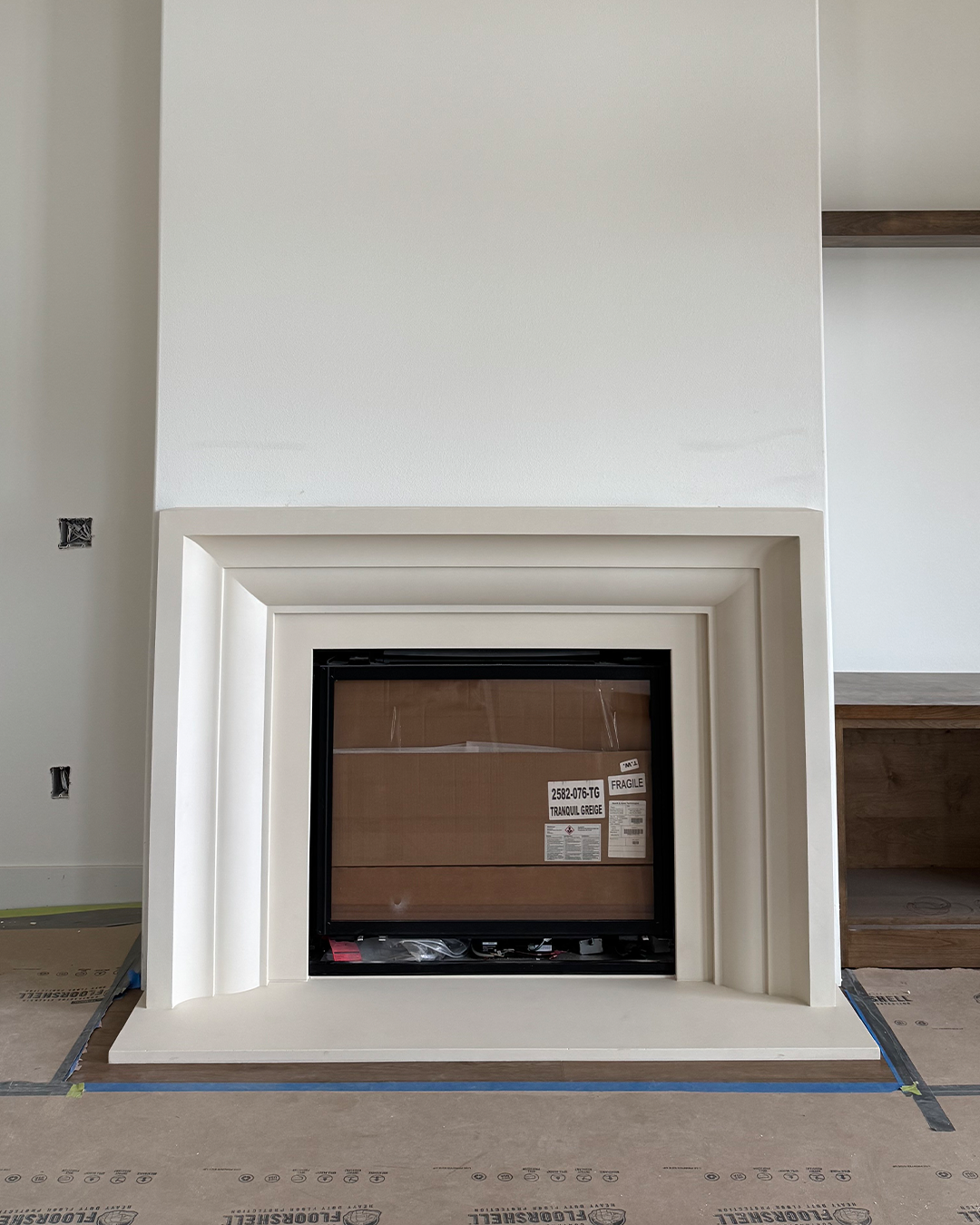 Amalfi Cast Limestone Surround