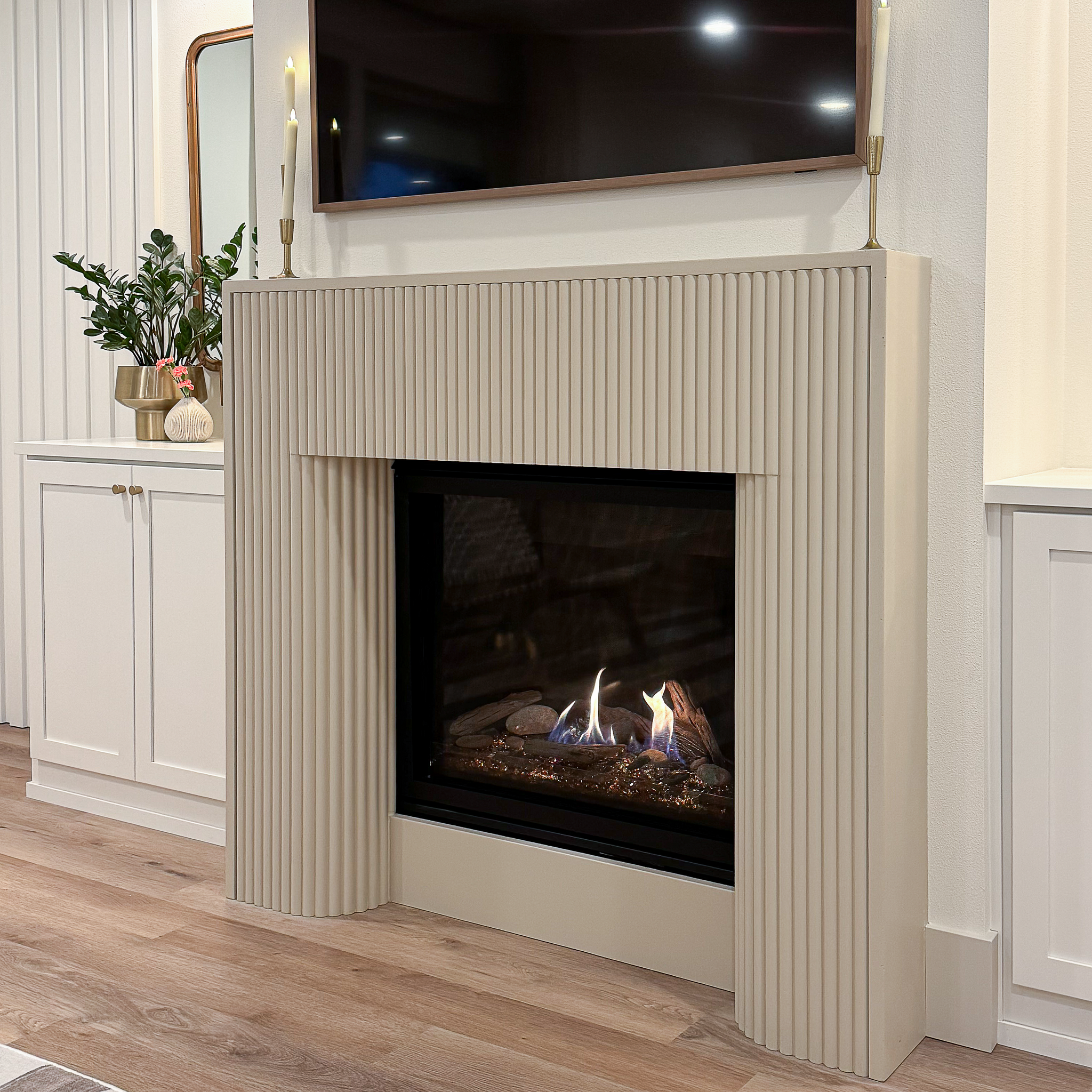 Florenza Cast Limestone Surround