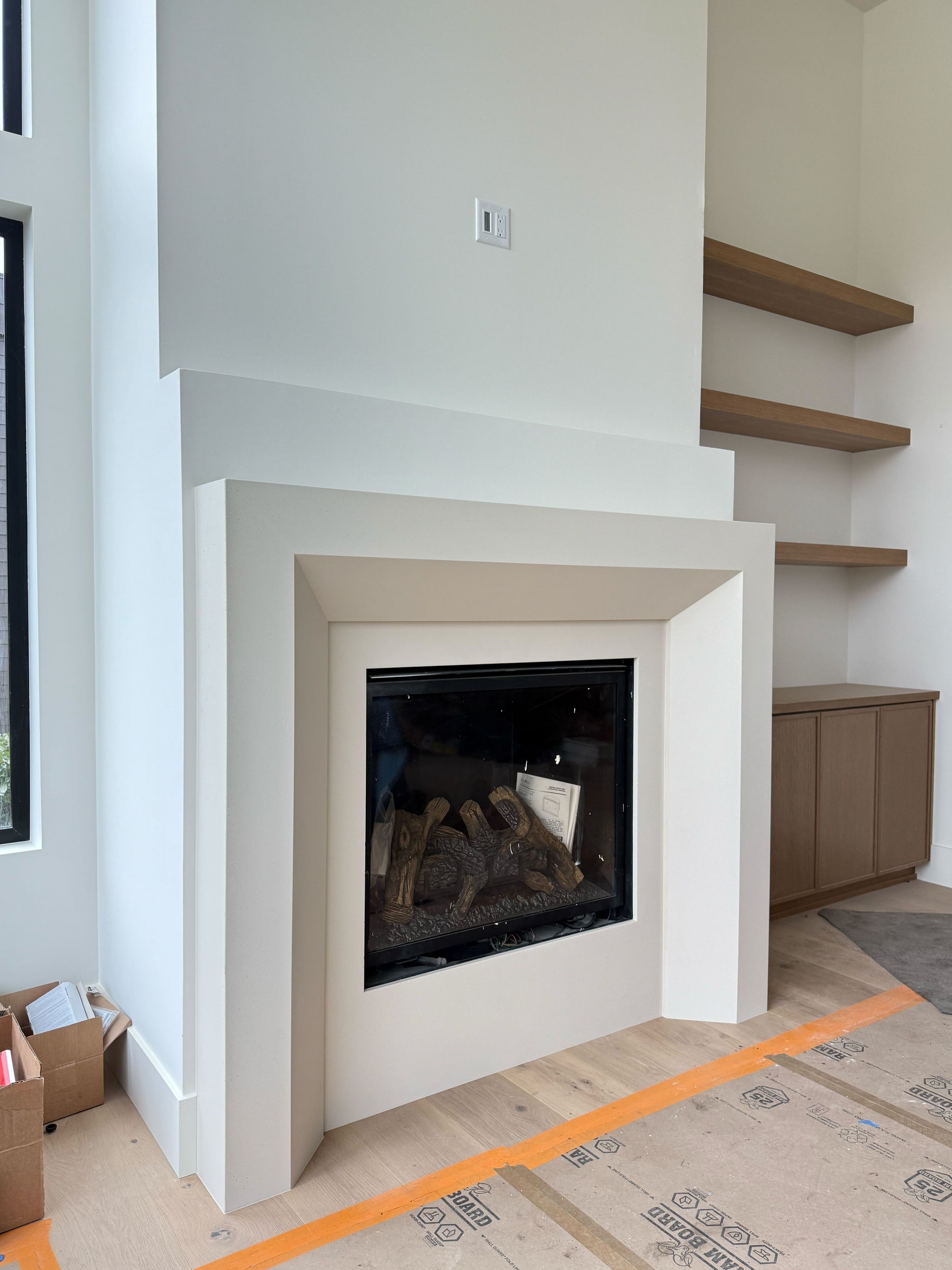 Monaco Cast Limestone Surround