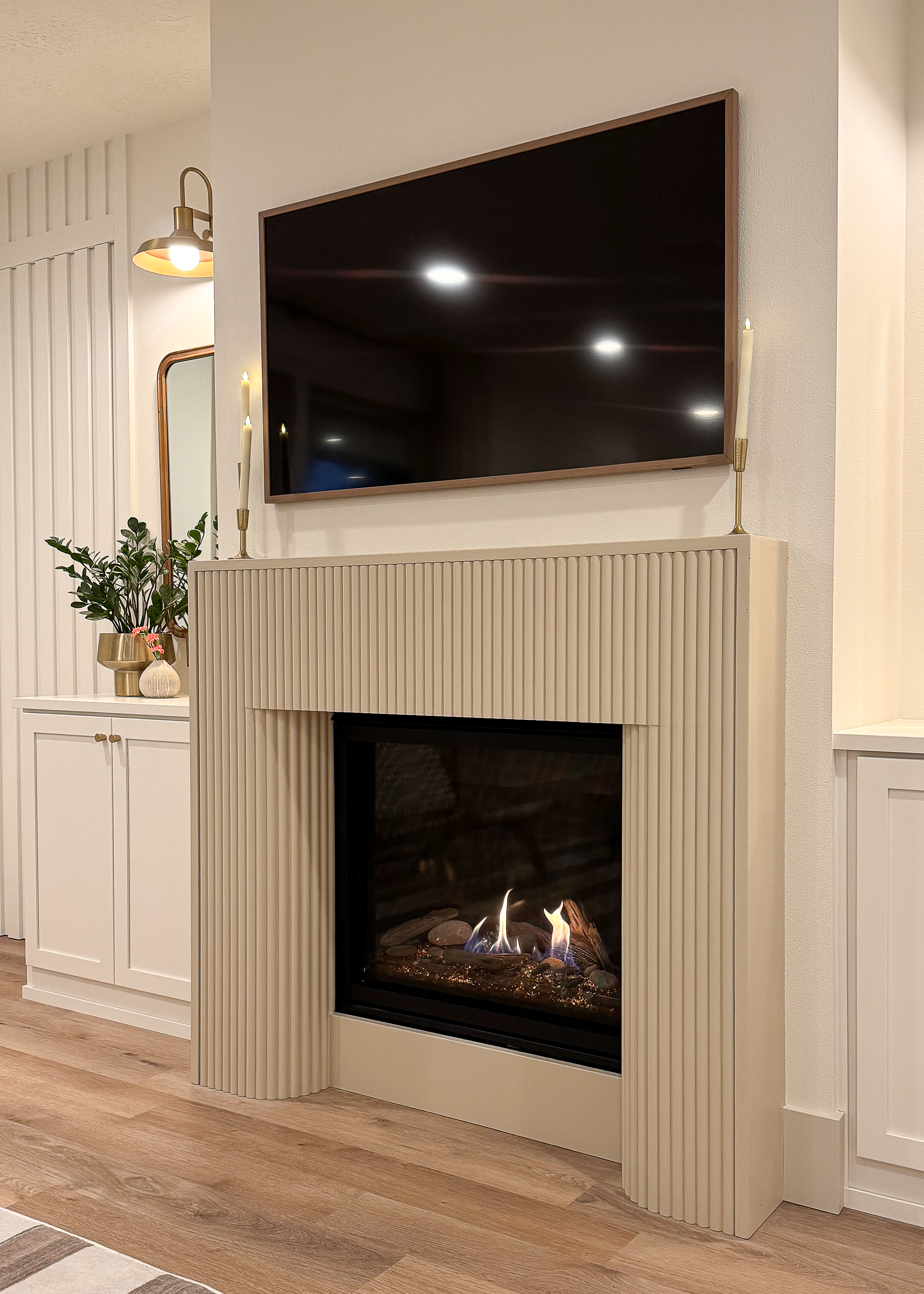 Florenza Cast Limestone Surround