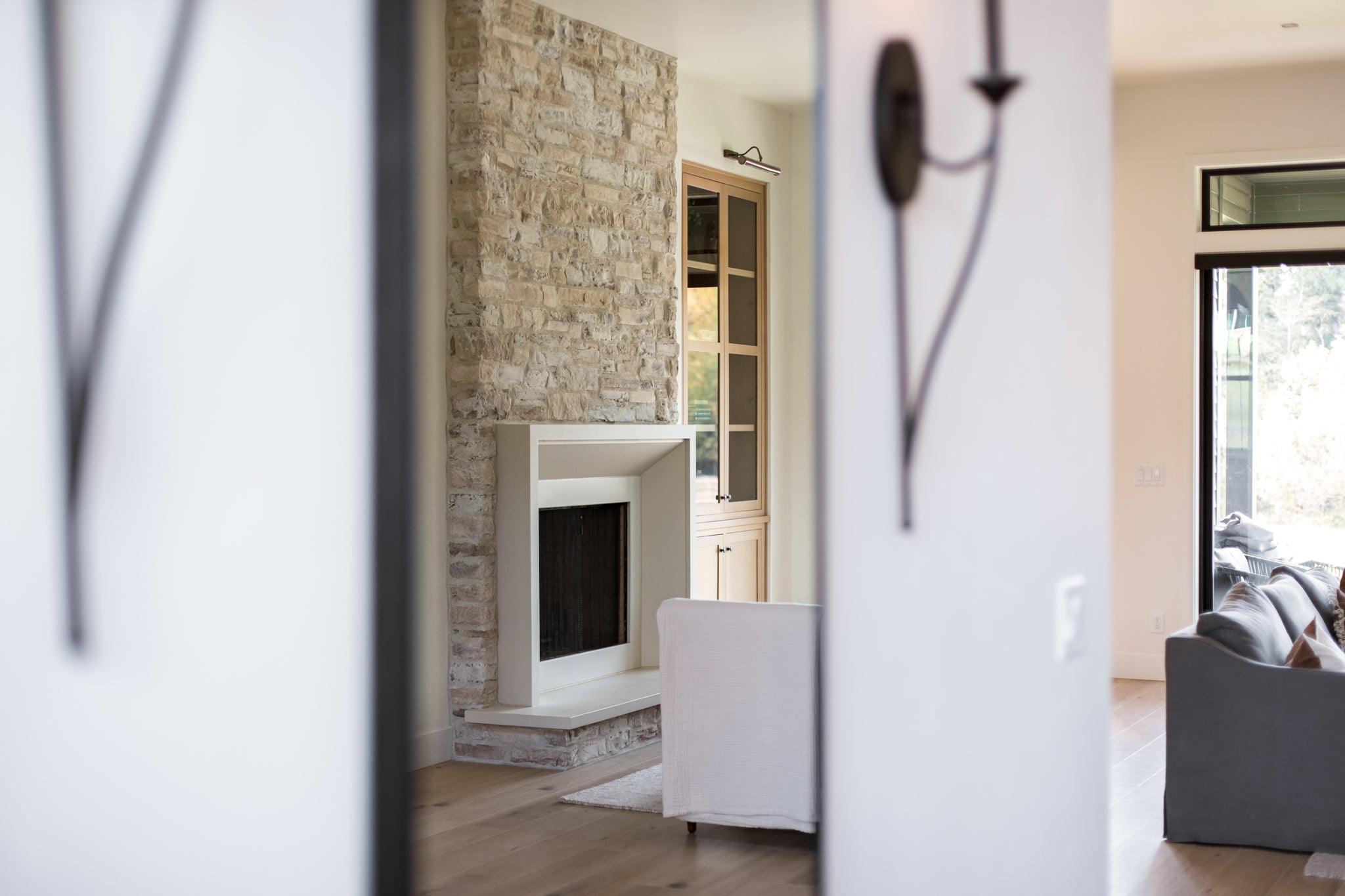 Milan Cast Limestone Surround