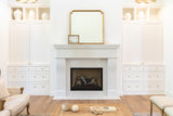 New French Cast Stone Fireplace