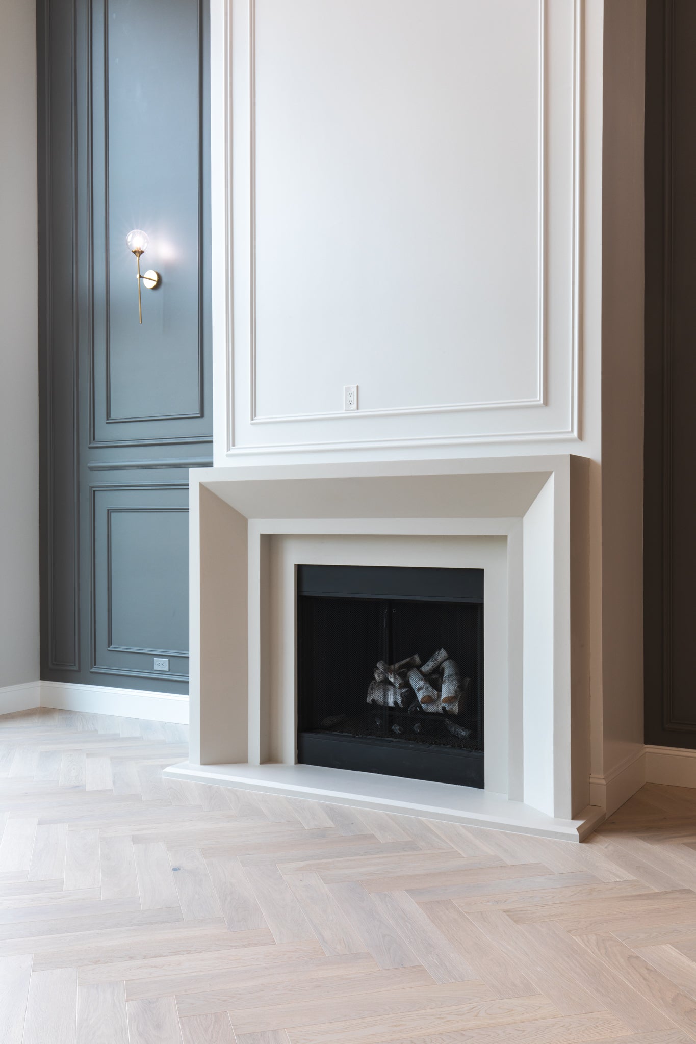 Newport Cast Limestone Surround